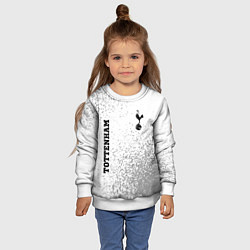 Свитшот детский Tottenham sport на светлом фоне вертикально, цвет: 3D-белый — фото 2