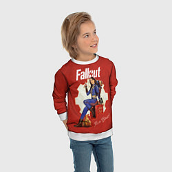 Свитшот детский Fallout - Lucy, цвет: 3D-белый — фото 2