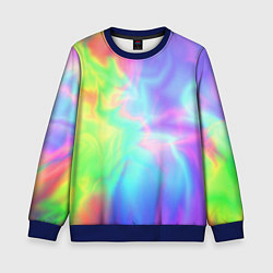 Детский свитшот Яркий тай-дай абстракция