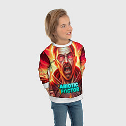 Свитшот детский Abiotic Factor персонаж, цвет: 3D-белый — фото 2