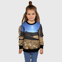 Свитшот детский Dust2 full 3d 4k, цвет: 3D-черный — фото 2