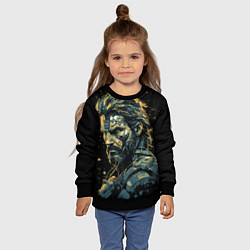 Свитшот детский Venom Snake Metal gear game, цвет: 3D-черный — фото 2