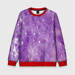 Детский свитшот Фиолетовая пена