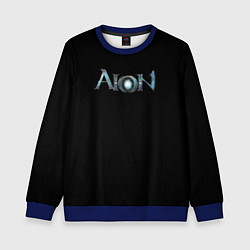 Свитшот детский AION logo, цвет: 3D-синий