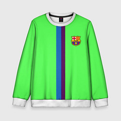 Свитшот детский Barcelona fc sport line, цвет: 3D-белый