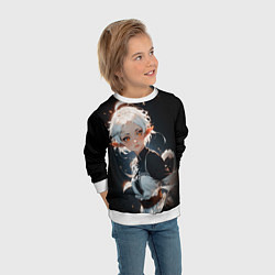 Свитшот детский Сильфи - Mushoku Tensei: Jobless, цвет: 3D-белый — фото 2