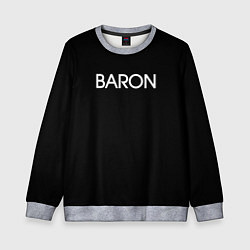 Свитшот детский Барон baron, цвет: 3D-меланж