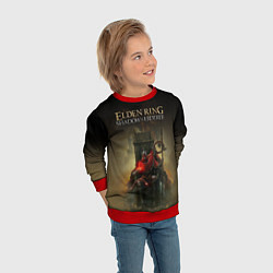 Свитшот детский Elden ring Shadow of the erdtree, цвет: 3D-красный — фото 2