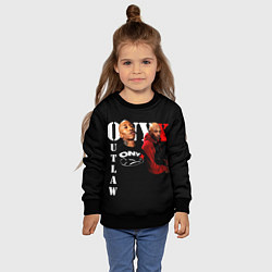 Свитшот детский Onyx outlaw, цвет: 3D-черный — фото 2