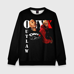 Свитшот детский Onyx outlaw, цвет: 3D-черный