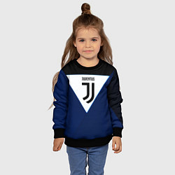 Свитшот детский Juventus sport geometry color, цвет: 3D-черный — фото 2