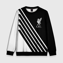 Свитшот детский Liverpool sport fc geometry, цвет: 3D-черный