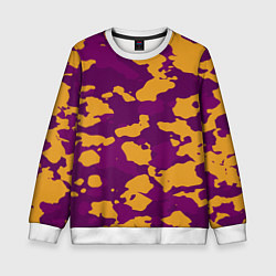 Детский свитшот Песчанный камуфляж милитраи