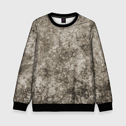 Детский свитшот Абстракция - серый грязный гранж
