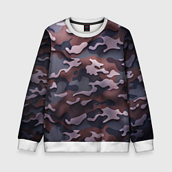 Детский свитшот Камуфляж-грязь