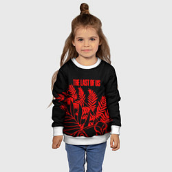 Свитшот детский The last of us tropic, цвет: 3D-белый — фото 2