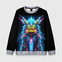 Свитшот детский Terrible Pikachu - nightmare, цвет: 3D-меланж