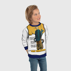 Свитшот детский RM БТС, цвет: 3D-синий — фото 2