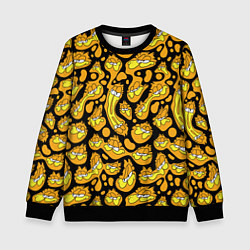 Детский свитшот Гарфилд паттерн