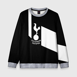 Свитшот детский Тоттенхэм геометрия, цвет: 3D-меланж