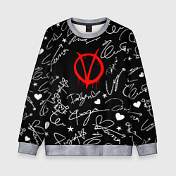 Свитшот детский Vendeta bend, цвет: 3D-меланж
