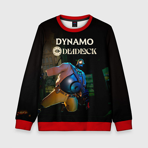 Детский свитшот Dynamo Deadlock / 3D-Красный – фото 1
