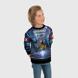 Свитшот детский Deadlock Dynamo, цвет: 3D-черный — фото 2