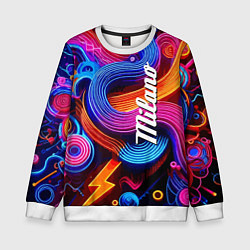 Детский свитшот Colourful abstraction - Milano