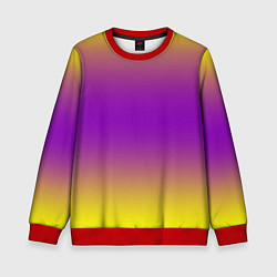 Детский свитшот Градиент текстура абстракция