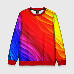 Детский свитшот Абстрактные волны текстура