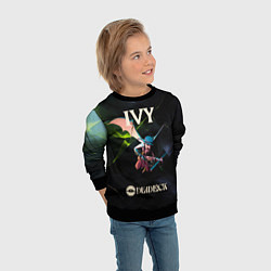 Свитшот детский Deadlock Плющ, цвет: 3D-черный — фото 2