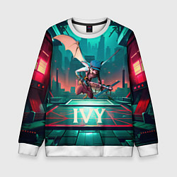 Свитшот детский Плющ Deadlock, цвет: 3D-белый