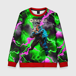 Свитшот детский Deadlock Kelvin, цвет: 3D-красный