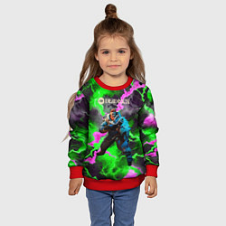 Свитшот детский Deadlock Kelvin, цвет: 3D-красный — фото 2