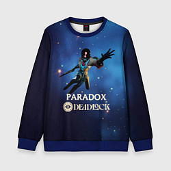 Свитшот детский Paradox Deadlock, цвет: 3D-синий