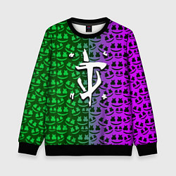 Свитшот детский Doom x Marshmello, цвет: 3D-черный