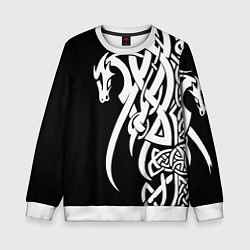 Детский свитшот Языческий кельтский орнамент тату