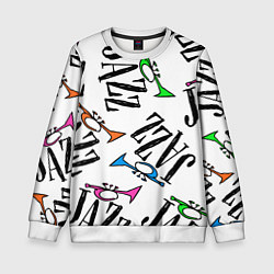 Детский свитшот Just jazz in color