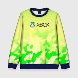 Свитшот детский Xbox camo, цвет: 3D-синий