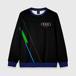 Свитшот детский AUDI geometry line, цвет: 3D-синий