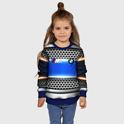 Свитшот детский BMW metal machine, цвет: 3D-синий — фото 2