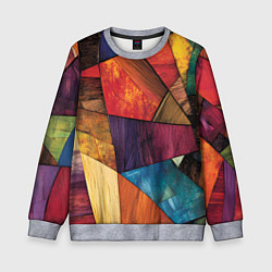 Детский свитшот Мозайка геометрическая
