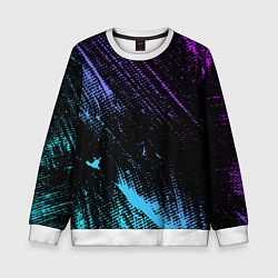 Детский свитшот Градиент - космос