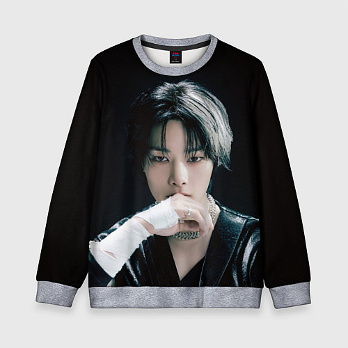 Детский свитшот Stray Kids I N Giant concept / 3D-Меланж – фото 1