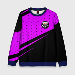 Детский свитшот The Witcher geometry