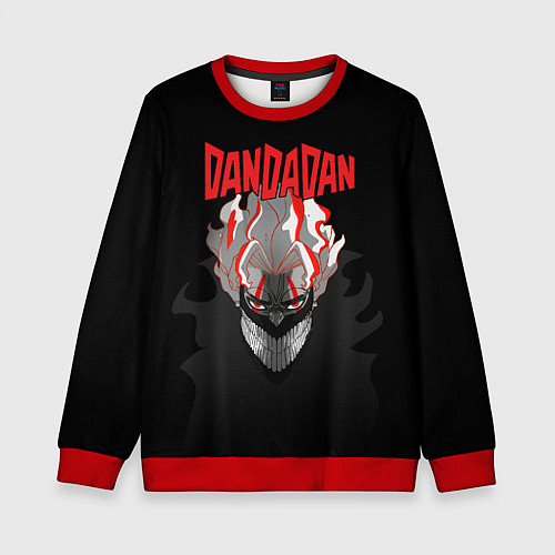 Детский свитшот Дандадан: Кэн / 3D-Красный – фото 1