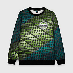 Детский свитшот Nissan авто текстура узор