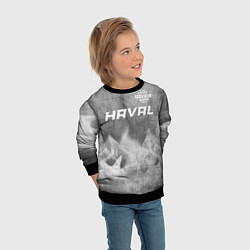 Свитшот детский Haval - grey gradient посередине, цвет: 3D-черный — фото 2