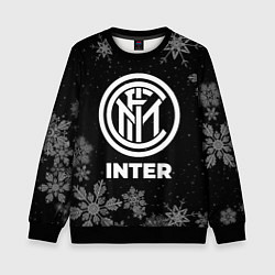 Свитшот детский Снежный Inter, цвет: 3D-черный