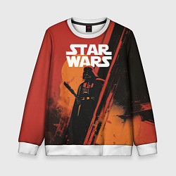 Свитшот детский Darth Vader - Star Wars, цвет: 3D-белый